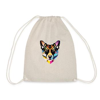 Chiens Chiot Chien Propriétaire Berger Allemand - Sac de sport léger - nature - Devant