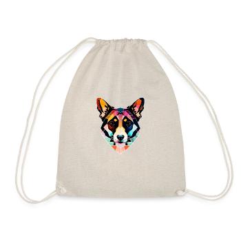 Dog Owner German Shepherd Dog Puppy Dogs - Drawstring Bag - nature - Front