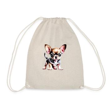 Chihuahua Dog Chihuahua Puppy Dogs Dog Owner - Drawstring Bag - nature - Front