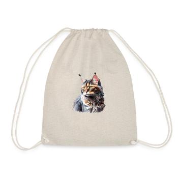 Maine Coon Cat Chat Propriétaire Chaton Chat - Sac de sport léger - nature - Devant