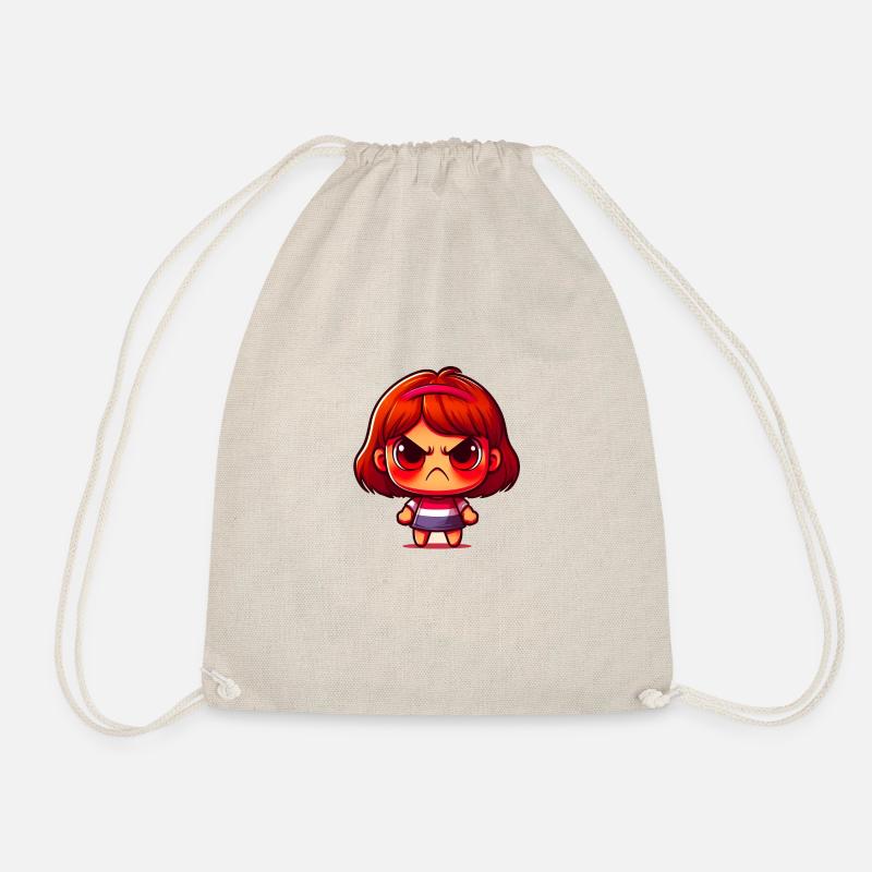 Fille têtue - Sac de sport léger - nature