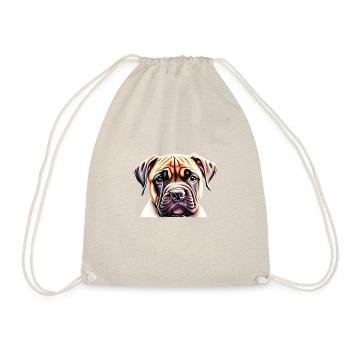 Mastiff Dog Bulldog Dogs Dog Owner - Drawstring Bag - nature - Front