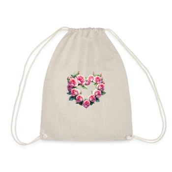 Saint-Valentin mariage fête des mères fiançailles d’amour - Sac de sport léger - nature - Devant