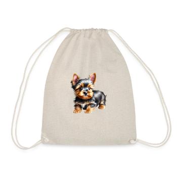 Yorkshire Terrier chiot chien propriétaire de chien - Sac de sport léger - nature - Devant