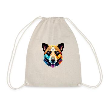 German Shepherd Dog Owner Dog Dog Owner Dog - Drawstring Bag - nature - Front