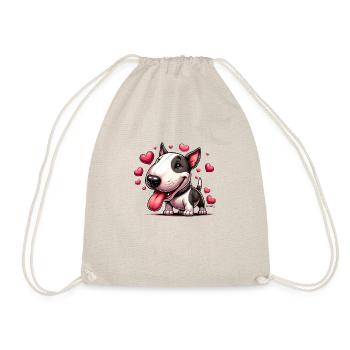 The Love Bull - Drawstring Bag - nature - Front