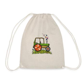 Tractor - Drawstring Bag - nature - Front
