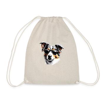 Berger Australien Chien Propriétaire Chien Chiot - Sac de sport léger - nature - Devant