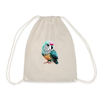 Perruche Oiseau Calopsitte Propriétaire d’oiseau - Sac de sport léger - nature - Devant