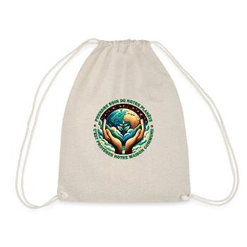 Protège la planète terre - Sac de sport léger - nature - Devant