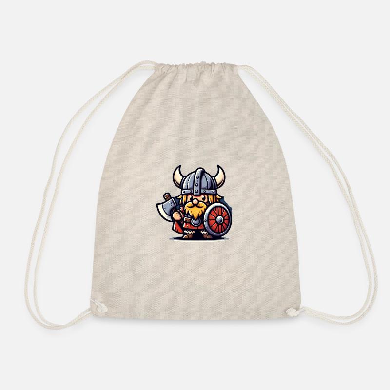 Little Viking - Drawstring Bag - nature