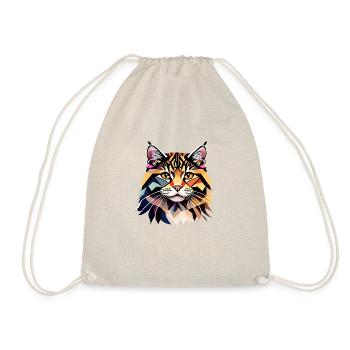Chaton Maine Coon Chat Propriétaire Chat Mâle - Sac de sport léger - nature - Devant