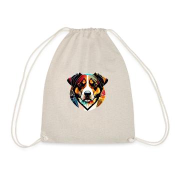 Hunde Hundebesitzer Schäferhund Hundehalter Hund - Turnbeutel - Natur - Vorne