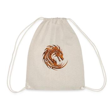 Fantasy Dragon Anime Dragon Head Reptile mythique - Sac de sport léger - nature - Devant