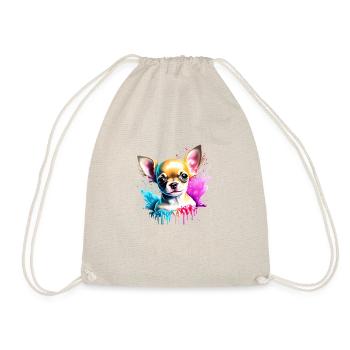 Chihuahua Dog Chihuahua Puppy Dogs Dog Owner - Drawstring Bag - nature - Front