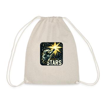Le rêve de l’astronaute : Visez les étoiles ! - Sac de sport léger - nature - Devant