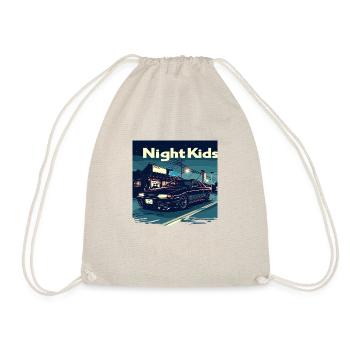 NightKids Skyline R32 - Turnbeutel - Natur - Vorne