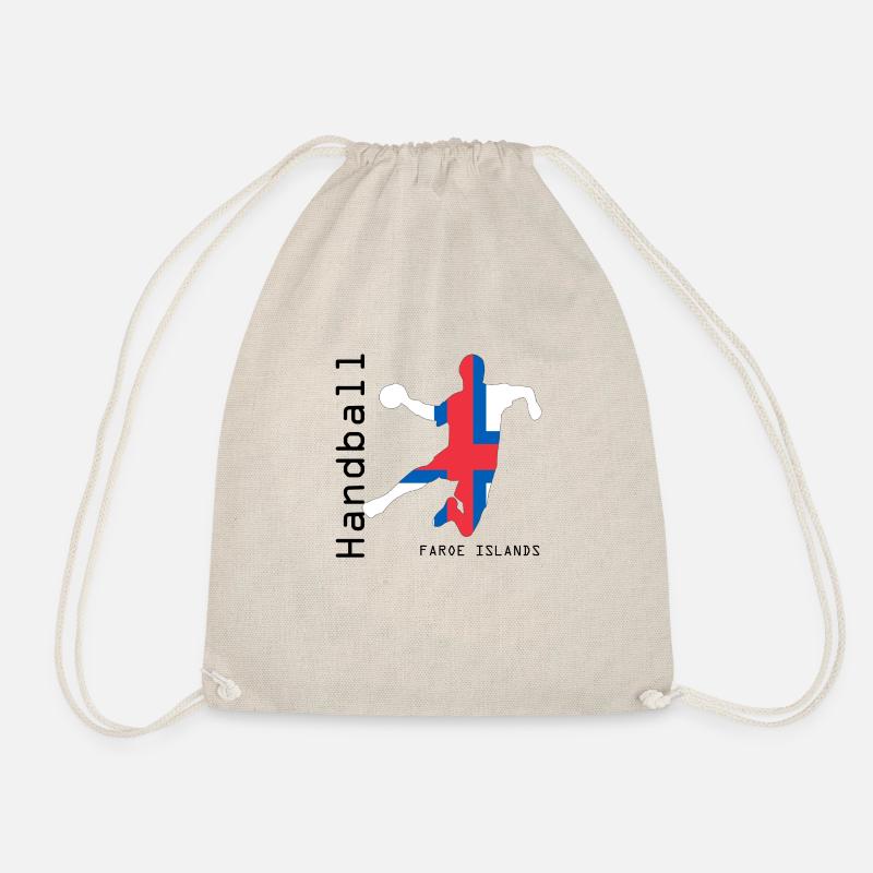 Handball - Team Farörer Insel - Turnbeutel - Natur
