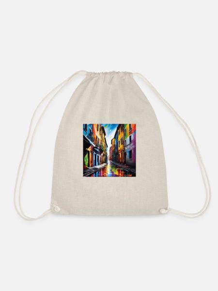 Fantastic Roads - Drawstring Bag - nature