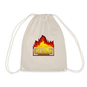 Hell was boring Hell was boring saying - Drawstring Bag - nature - Front