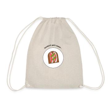 Le sandwich fonctionne toujours - Sac de sport léger - nature - Devant