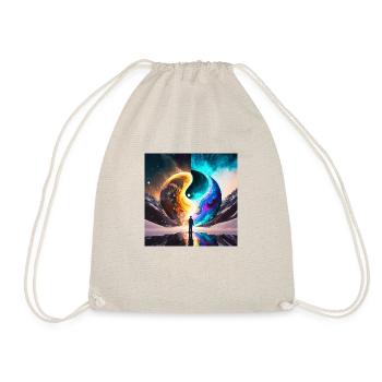 Firefly personne ying yang 33274 - Sac de sport léger - nature - Devant