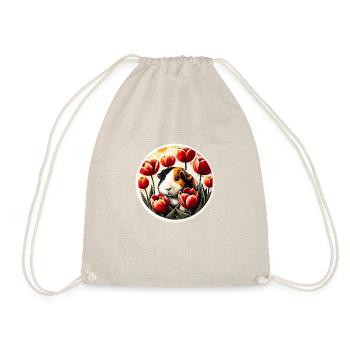 Guinea Pig - Drawstring Bag - nature - Front