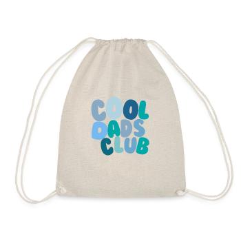 Cool Dads Club Blau - Turnbeutel - Natur - Vorne