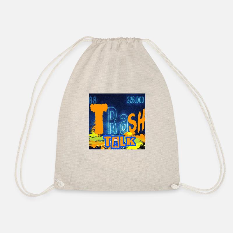 TRASHTALK chemistry - Drawstring Bag - nature
