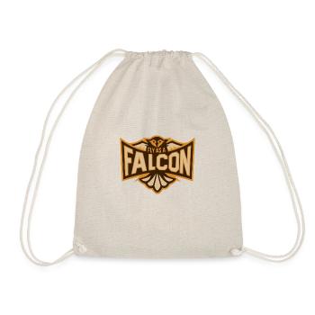 Fly As A Falcon - Sepia - Drawstring Bag - nature - Front
