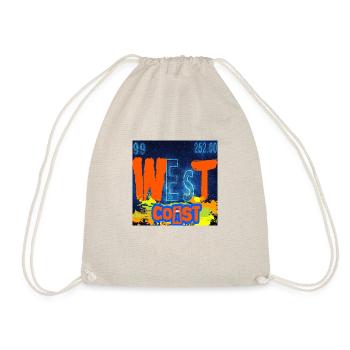 WEST COAST CHEMISTRY - Drawstring Bag - nature - Front
