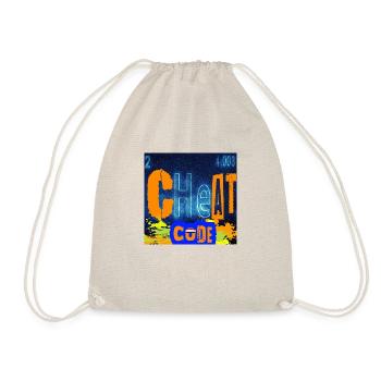 CHEATCODE CHEMISTRY - Drawstring Bag - nature - Front