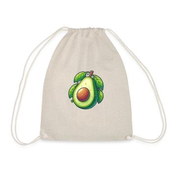 Avocat et ses feuilles - Sac de sport léger - nature - Devant