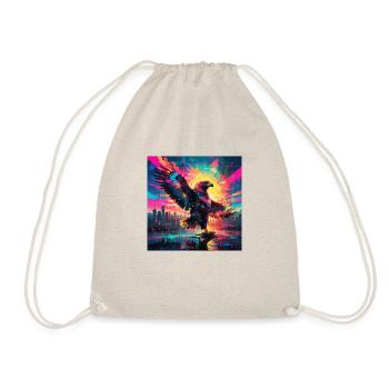 Aigle royal fluo - Sac de sport léger - nature - Devant