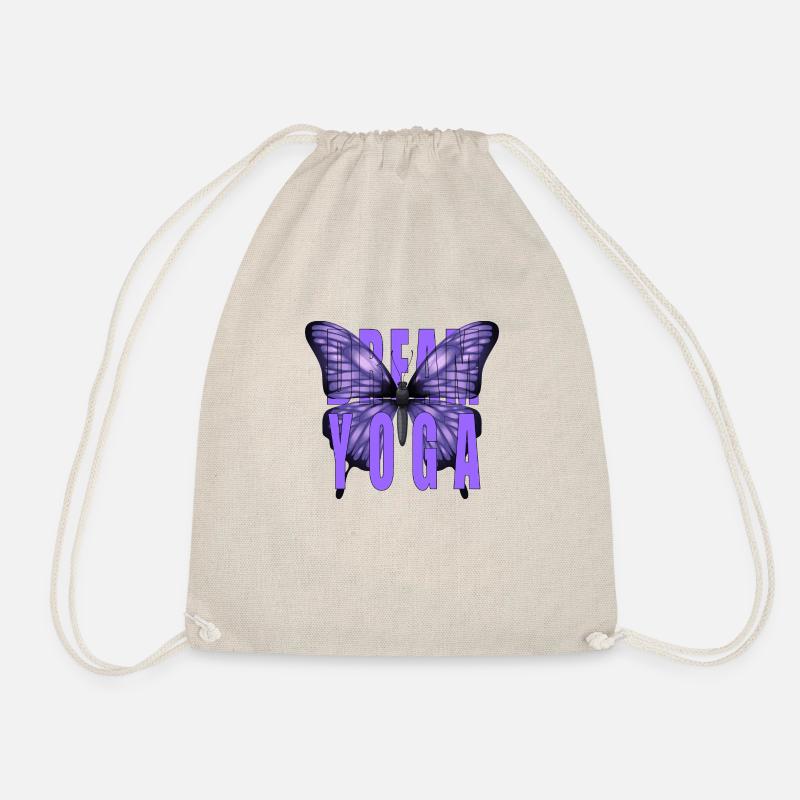 dream yoga - Drawstring Bag - nature