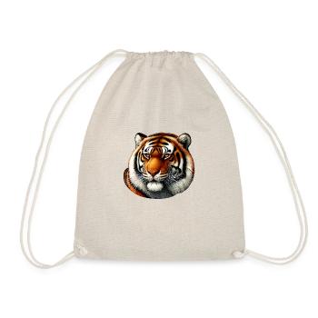Wild Animal, Free Tiger - Drawstring Bag - nature - Front