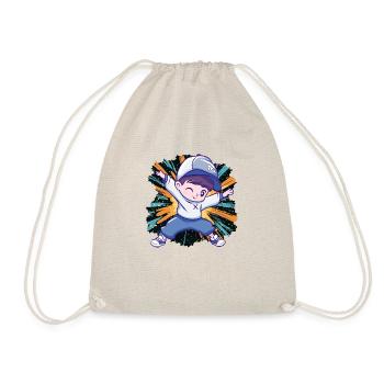 Breakdance Boombox - Drawstring Bag - nature - Front