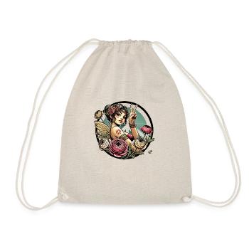 Fée hippie - Sac de sport léger - nature - Devant