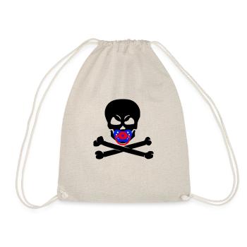 BABY SKULL 3C - Drawstring Bag - nature - Front