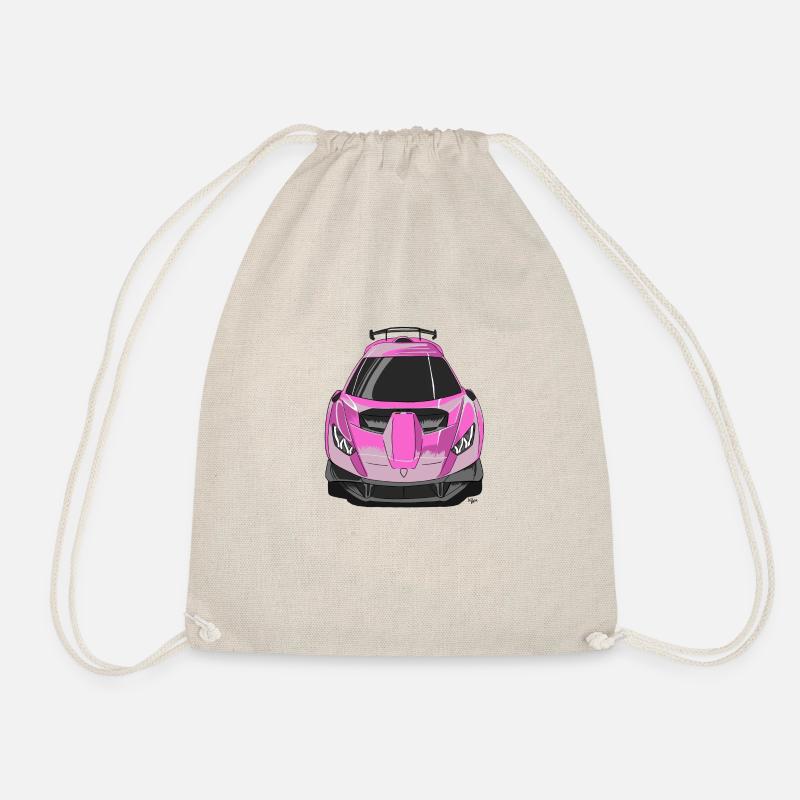 PINKLAMBO - Drawstring Bag - nature