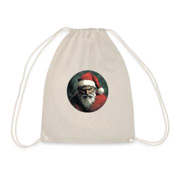 Grim Santa : Noël avec de l’attitude ! - Sac de sport léger - nature - Devant