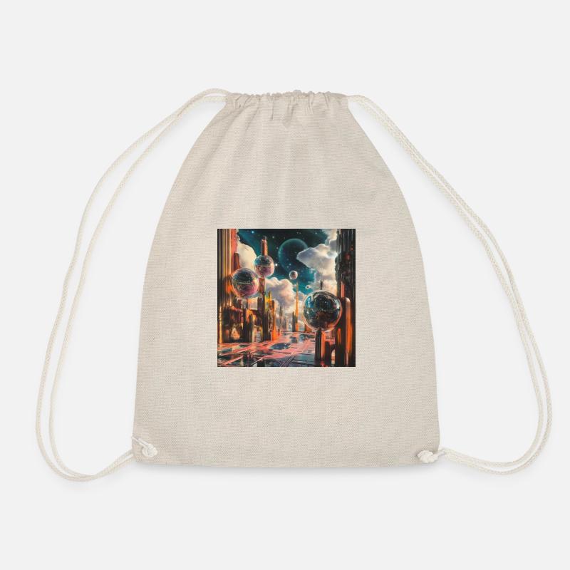 Dream Plaza - Drawstring Bag - nature