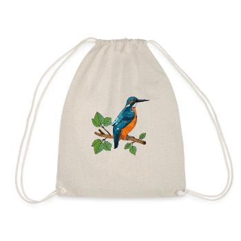 Bunter Vogel - Turnbeutel - Natur - Vorne