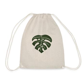 Feuille de monstera - Sac de sport léger - nature - Devant