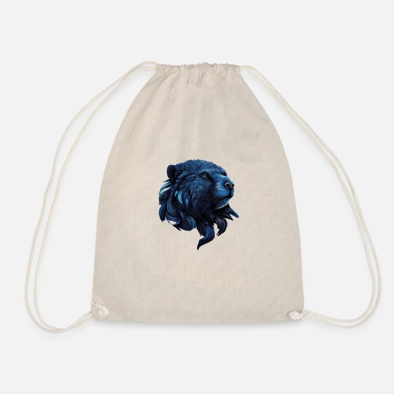 Frost Guardian of Shadows theme - Drawstring Bag - nature