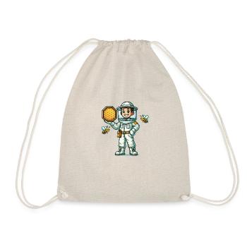 imker bienen - Turnbeutel - Natur - Vorne