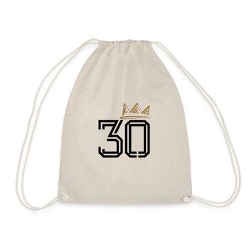 30 ans / anniversaire 30 ans - Sac de sport léger - nature - Devant