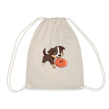 Chien Chien Sport Frisbee - Sac de sport léger - nature - Devant