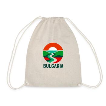 Bulgaria Pride – Celebrate the Beauty of Bulgaria - Drawstring Bag - nature - Front