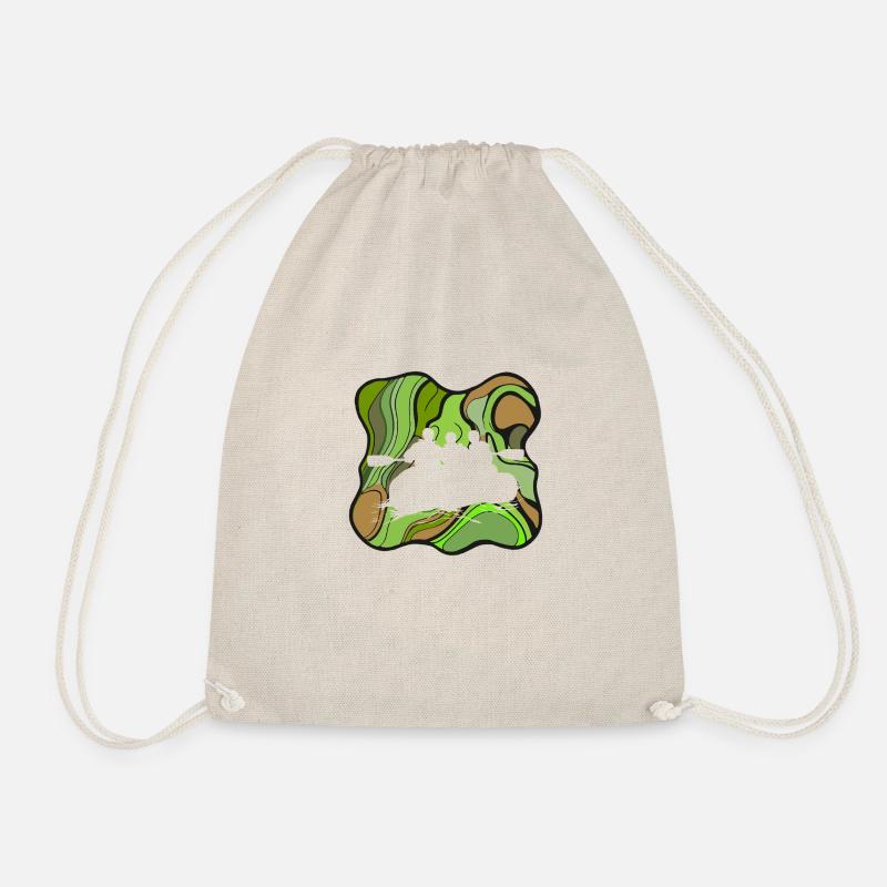 Rowing Kayak - Drawstring Bag - nature